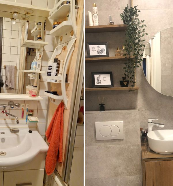 Preuređena kupaonica stana u Sesvetama