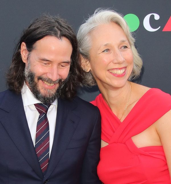 Keanu Reeves i Alexandra Grant 2022.