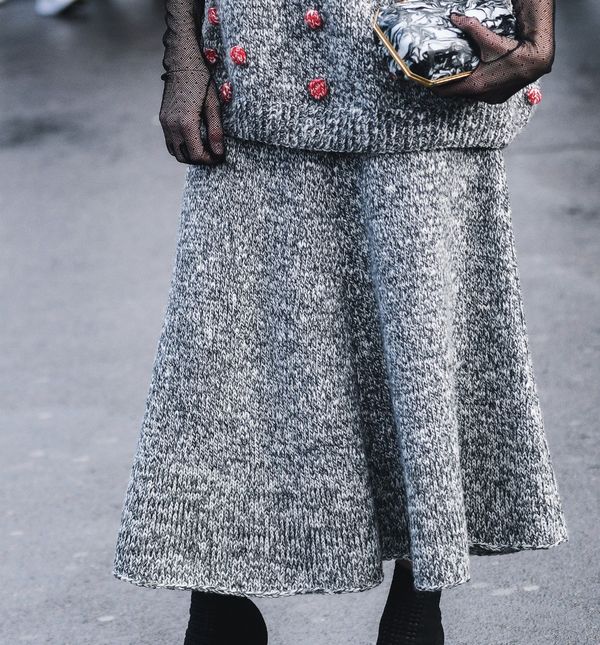 Pletene suknje omiljene su u hladnijem dijelu godine