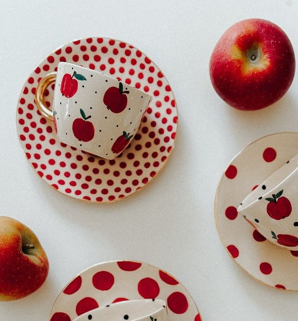 ChiaCups šalice s motivom jabuka