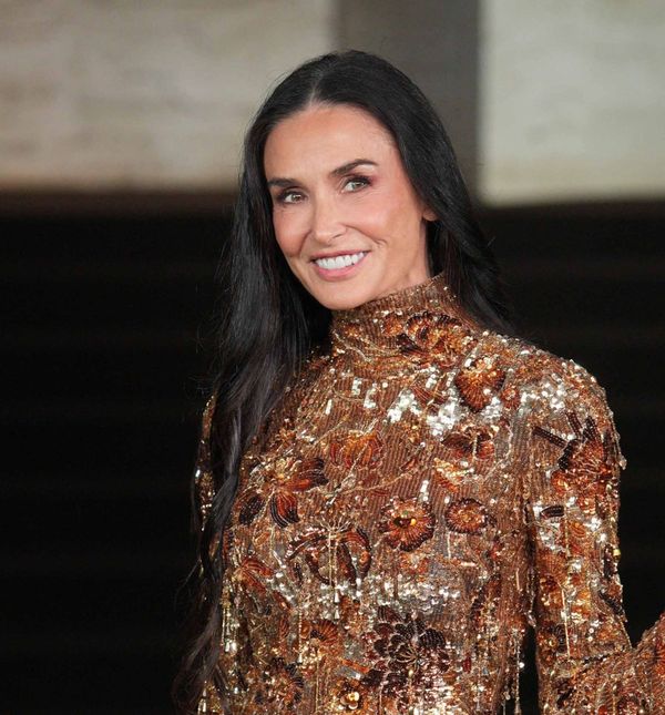 Demi Moore na reviji modne kuće Gucci u Milanu