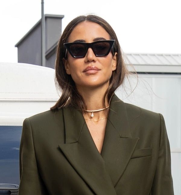 Tamara Kalinić na reviji Dhruva Kapoora u odijelu modne kuće Alaia