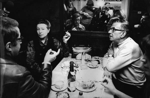 Simone de Beauvoir i Jean Pual sartre 1970. godine