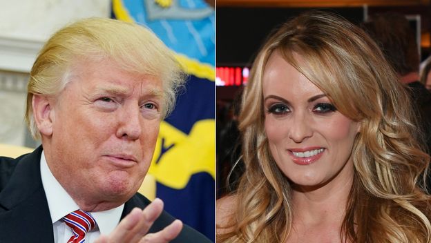 Donald Trump i Stormy Daniels (Foto: AFP)