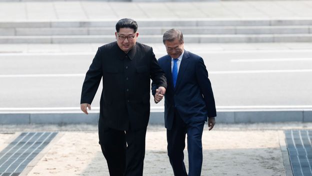 Kim Jong Un i Moon Jae In (Foto: Getty Images)