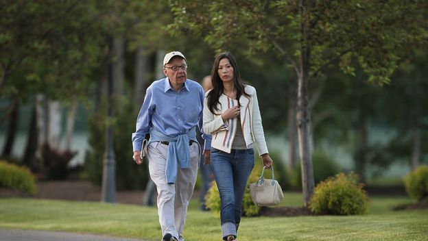 Rupert Murdoch i Wendi Dang (Foto: Getty Images)