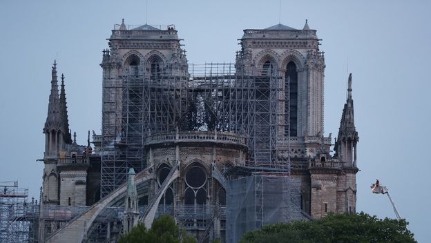 Sanacija požarišta na katedrali Notre Dame (Foto: AFP) - 5