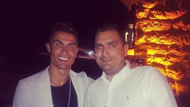 Miho Obradović i Ronaldo (Foto: Instagram)