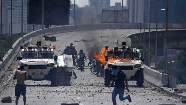 Nemiri u Venezueli (Foto: AFP)