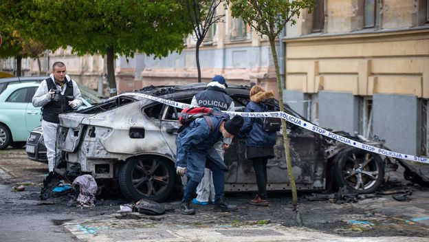 Zapaljeni automobil u Osijeku - 4