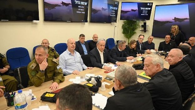 Sastanak izraelskog ratnog kabineta