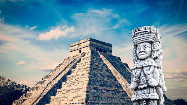 Majanska piramida i tradicionalna umjetnost