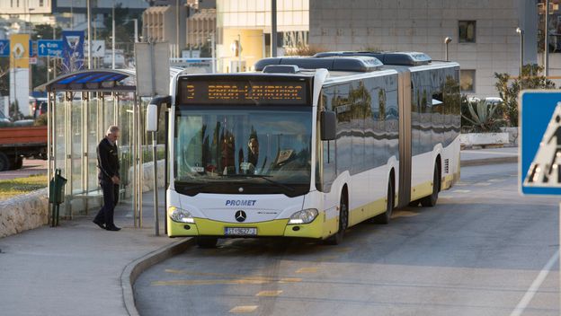 Autobus Prometa u Splitu