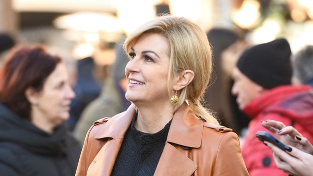 Kolinda Grabar-Kitarović uvijek privlači pažnju svojim modnim izborima