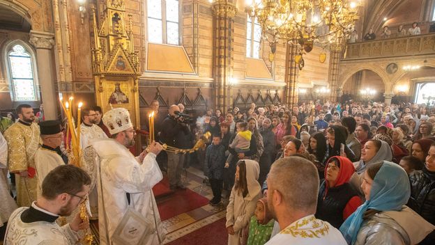 Obilježavanje pravoslavnog Uskrsa u Križevcima