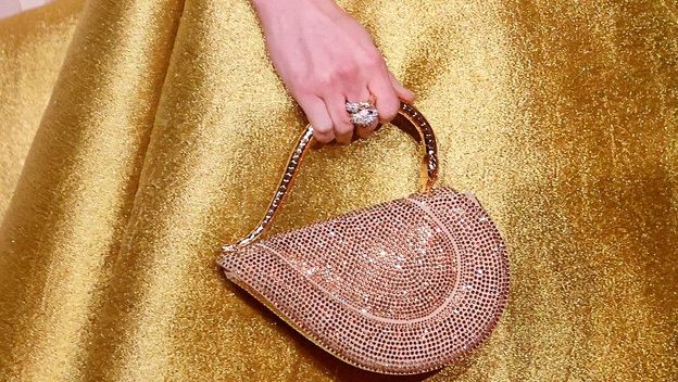 Torba Serpenti Cuore 1968 s kristalima