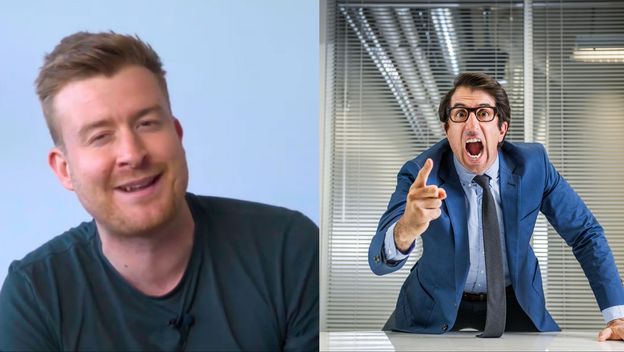 Stručnjak za karijere Ben Askins i ljutiti šef