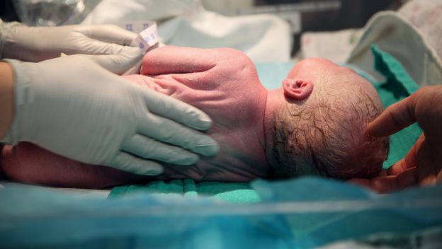 Novorođeno dijete, ilustracija