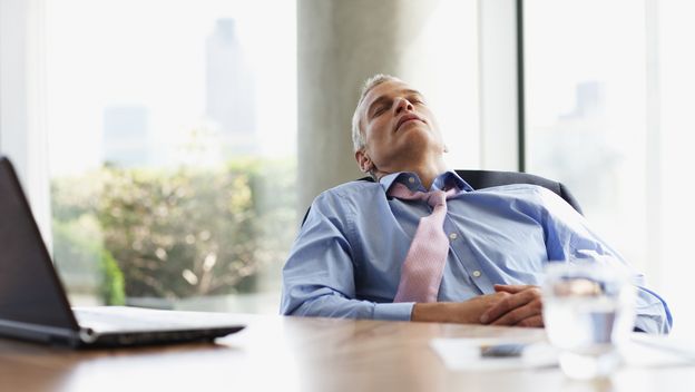 Odmor na poslu, ilustracija