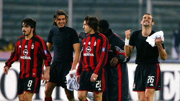 Gattuso, Maldini, Pirlo i Pancaro