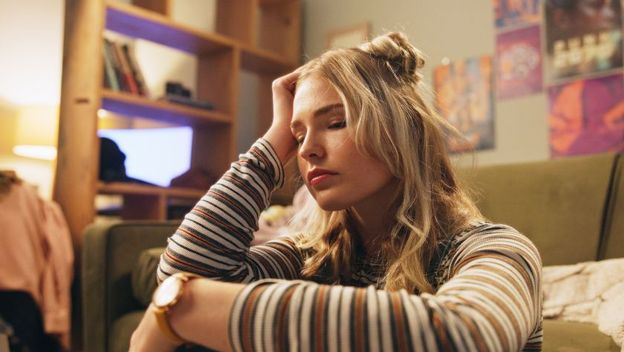 Djevojka pod stresom