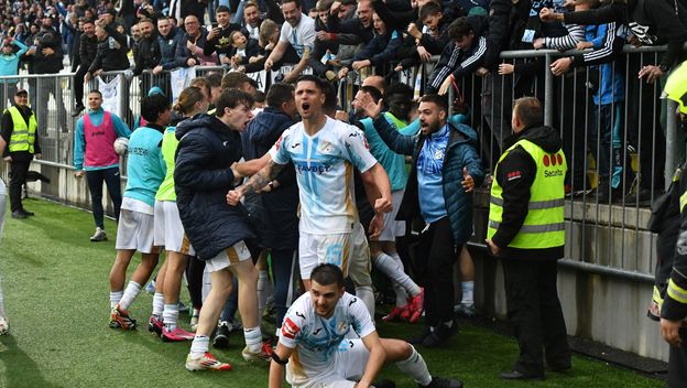 Rijeka slavi pobjednički gol
