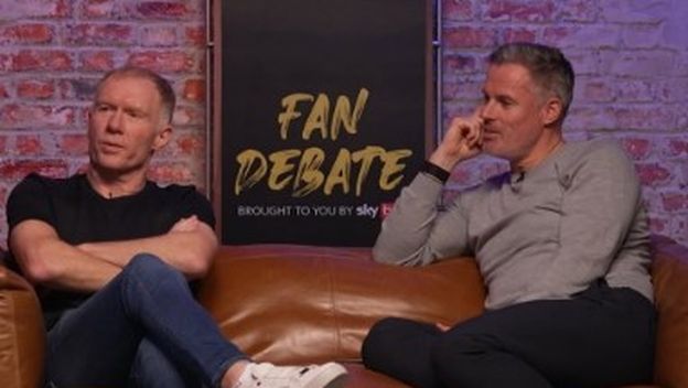 Paul Scholes i Jamie Carragher