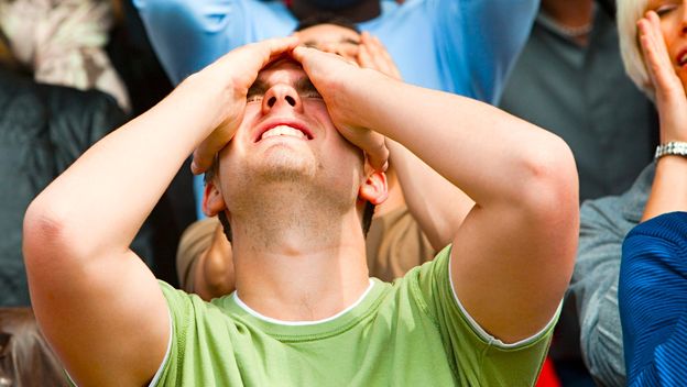 Razočarani navijač (ilustacija)