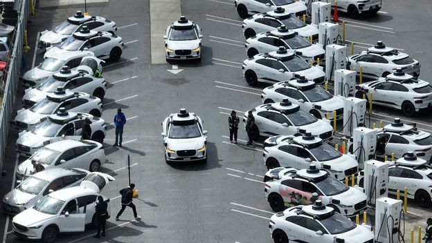 Waymovi robotaksiji, ilustracija