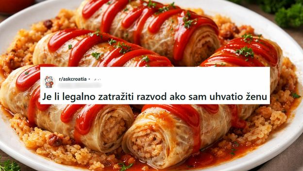 Sarma s kečapom i pitanje na Redditu