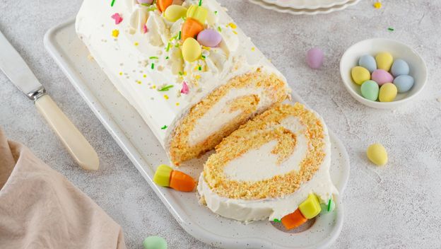 Rolada od mrkve s kremom od sira