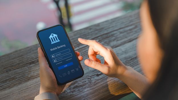 Mobilno bankarstvo, ilustracija