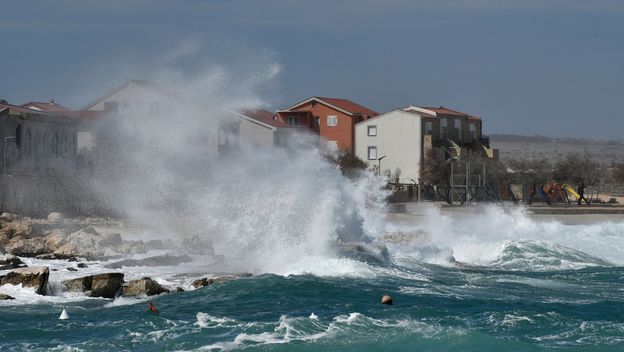 Orkanska bura na Jadranu