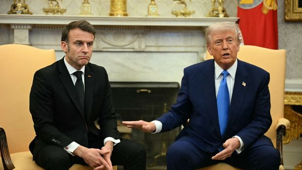 Emmanuel Macron i Donald Trump