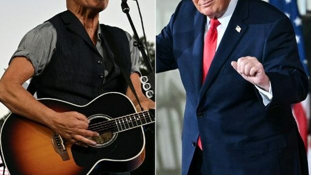 Bruce Springstee i Donald Trump