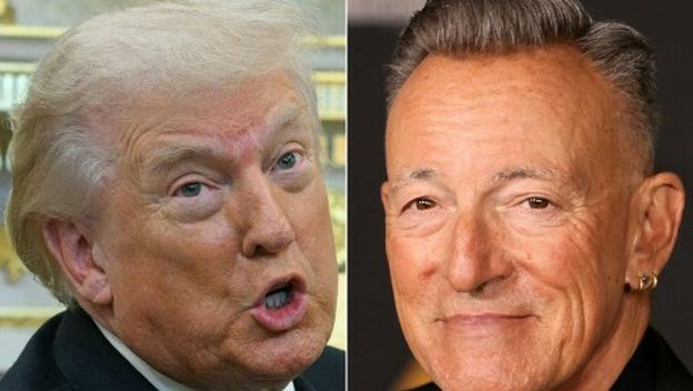 Donald Trump, Bruce Springsteen
