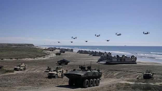 Američki marinci vježbaju amfibijsko iskrcavanje