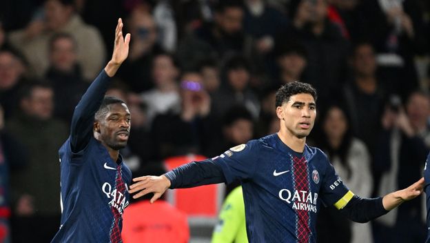Ousmane Dembele i Achraf Hakimi