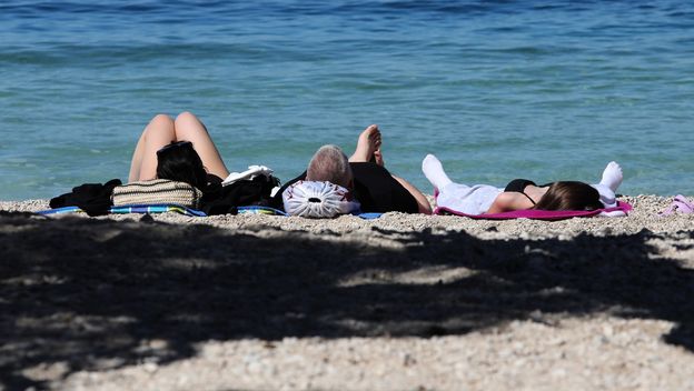 Sunčan dan u Makarskoj