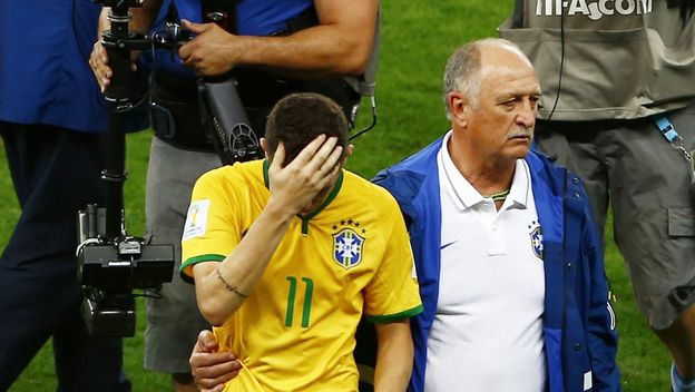 Oscar i Luiz Felipe Scolari