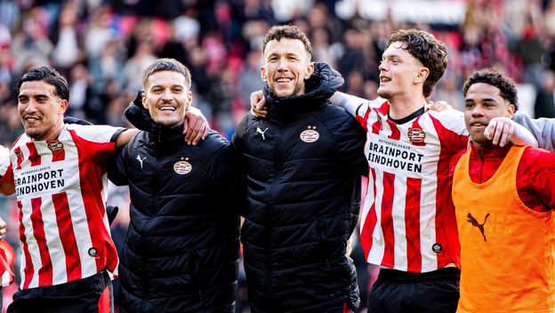 Slavlje igrača PSV-a