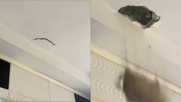 Pad žbuke sa stropa zbog susjedovih radova