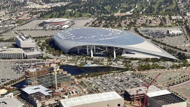 SoFi stadion u Inglewoodu u okolici Los Angelesa