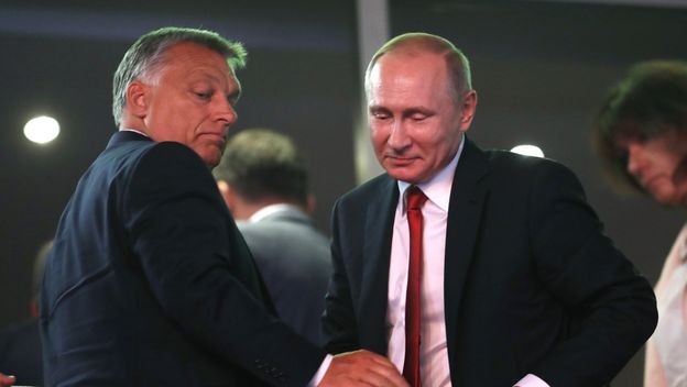 Viktor Orban i Vladimir Putin