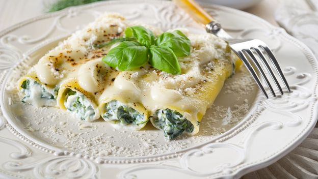 Kaneloni sa špinatom