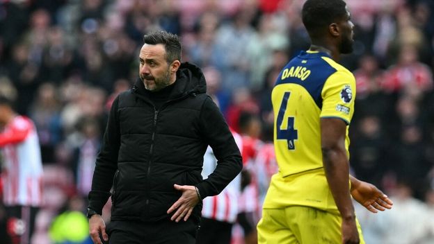 Roberto De Zerbi i Kevin Danso