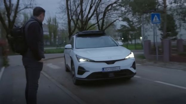 Robotaksi usluga u Zagrebu