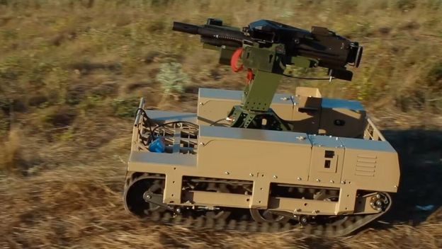 Ukrajinski kopneni robotski sustav TerMIT