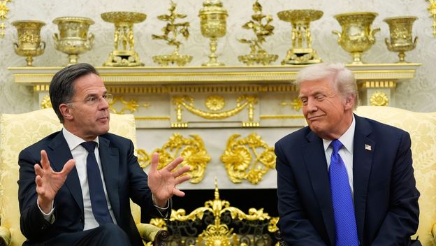 Donald Trump i Mark Rutte