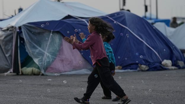 Raseljene obitelji u južnom predgrađu Bejruta